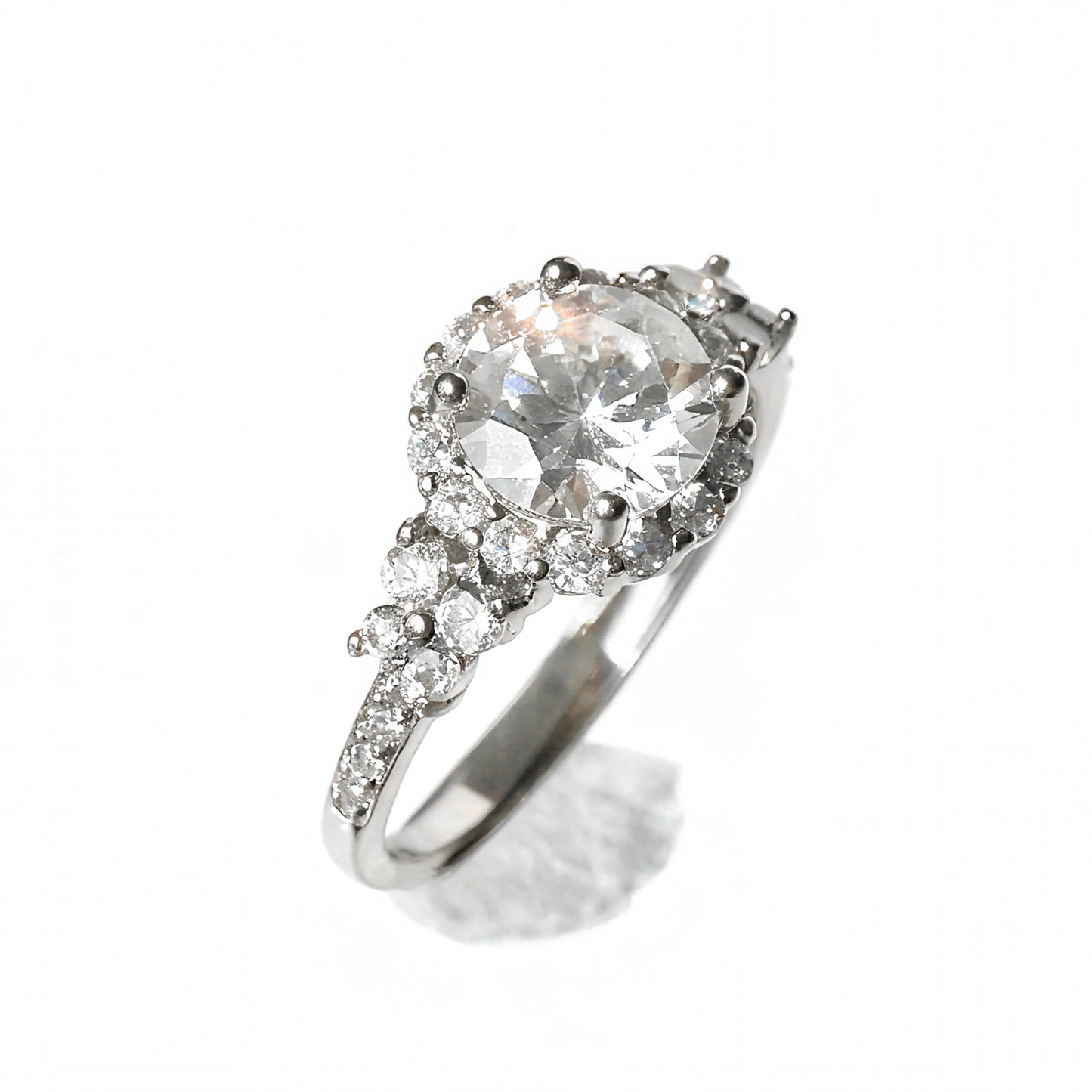 Vintage Halo Pavé Ring