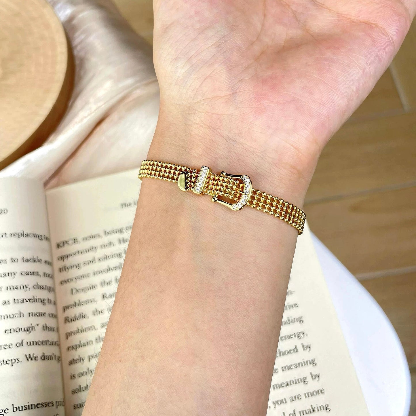 Belt Buckle Bracelet