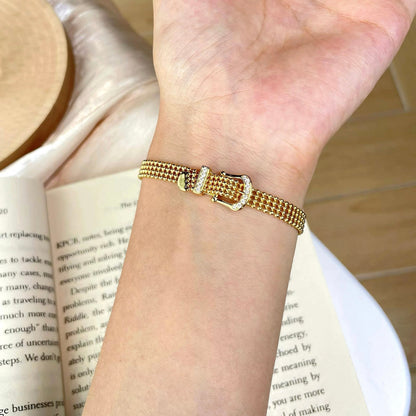 Belt Buckle Bracelet