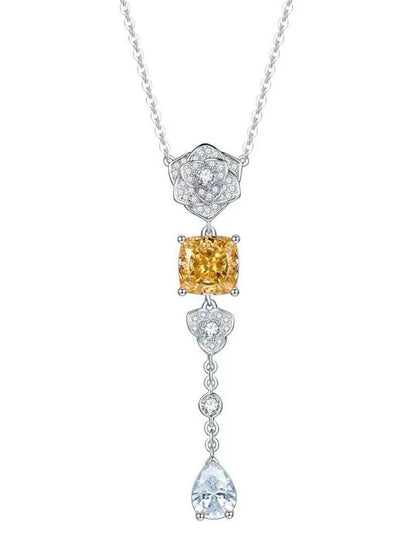 Dazzling Rose Necklace