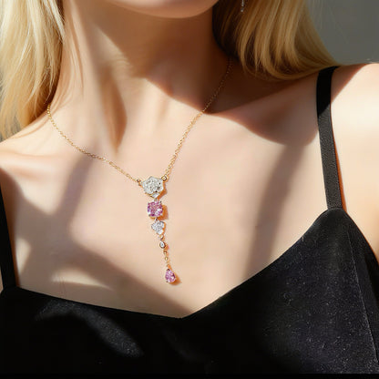 Dazzling Rose Earrings