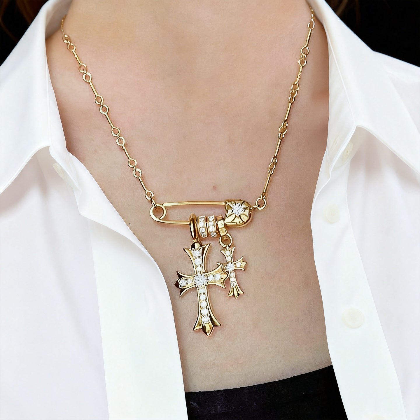 Guardian Pin Necklace