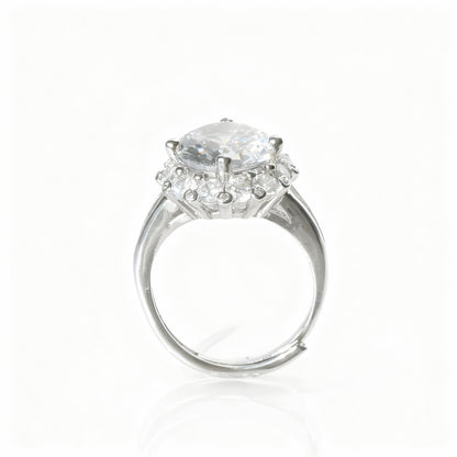 Vintage Halo Pavé Ring