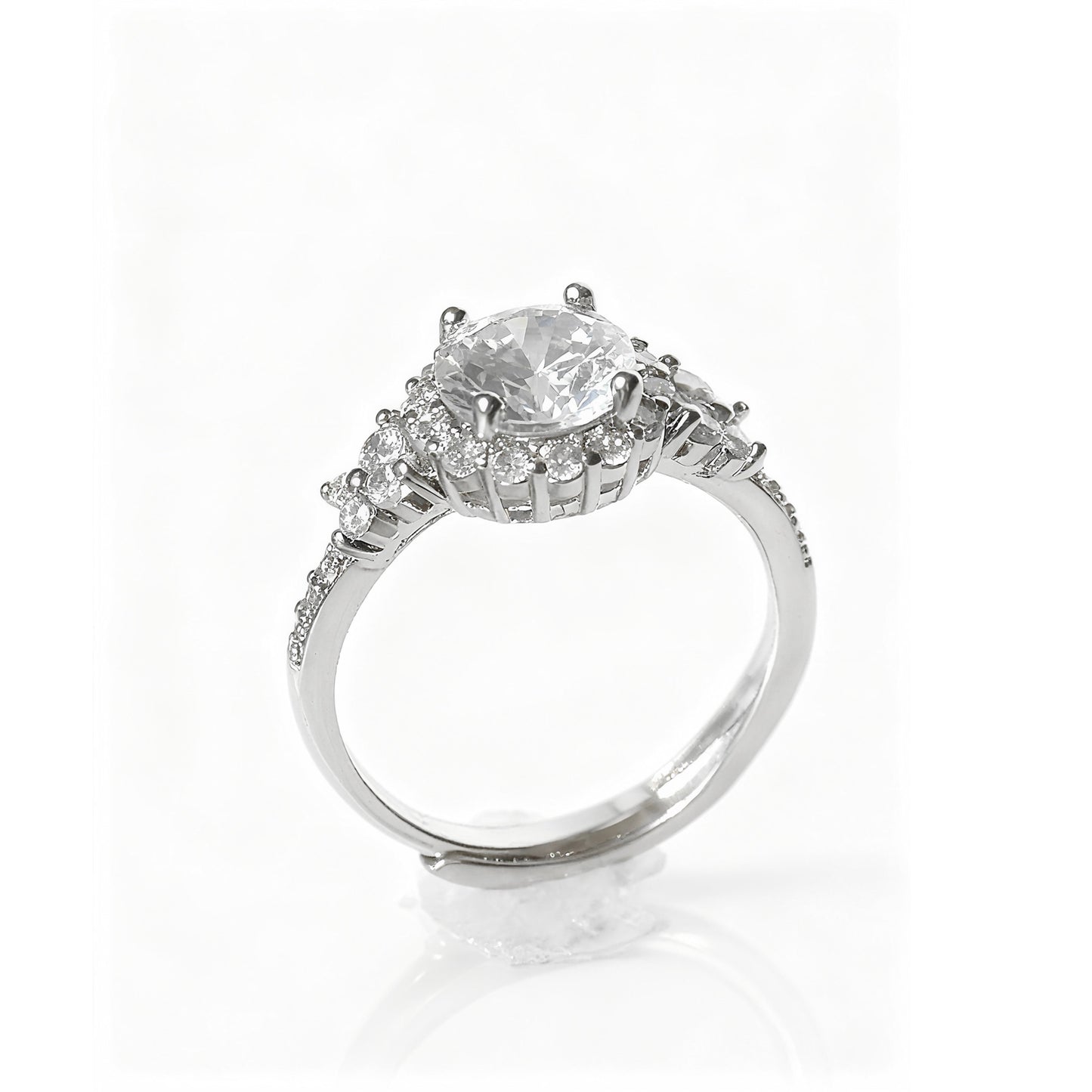 Vintage Halo Pavé Ring