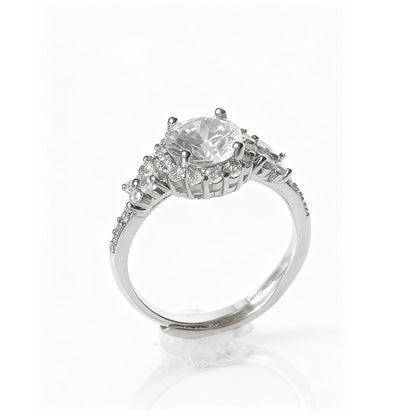 Vintage Halo Pavé Ring