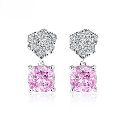 Dazzling Rose Earrings