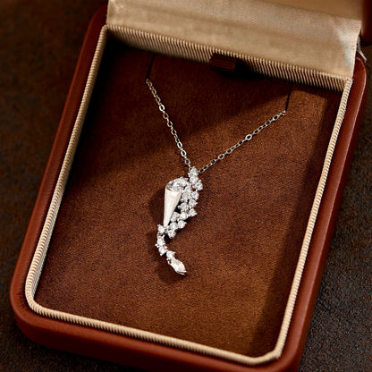 Celestia Hourglass Pendant Necklace