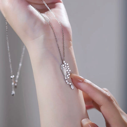 Celestia Hourglass Pendant Necklace