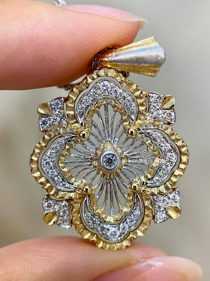 Opera Tulle Pendant Necklace