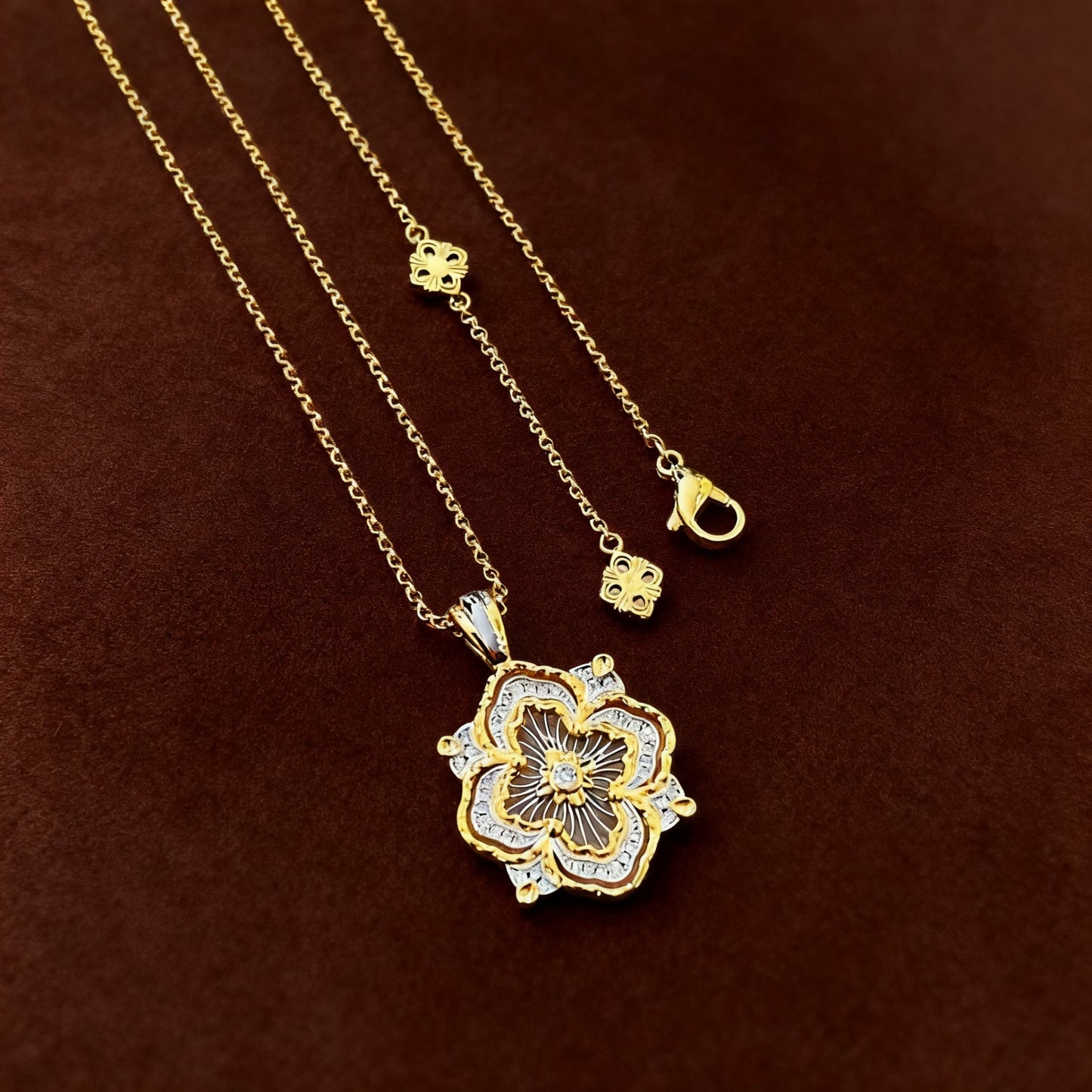 Opera Tulle Pendant Necklace
