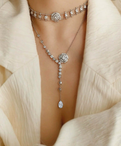 Bouton de Camélia Supple Bracelet