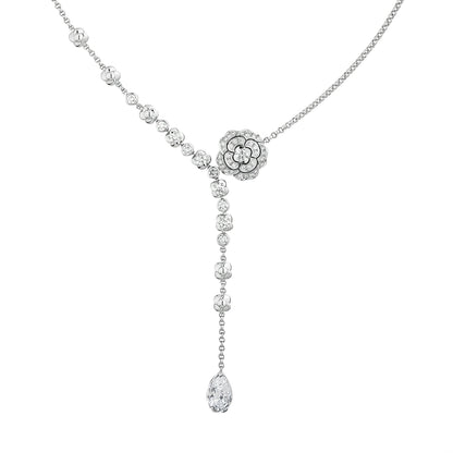 Bouton de Camélia Supple Choker