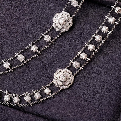 Bouton de Camélia Supple Bracelet