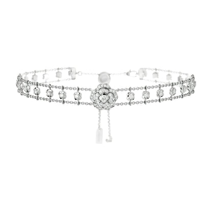Bouton de Camélia Earrings