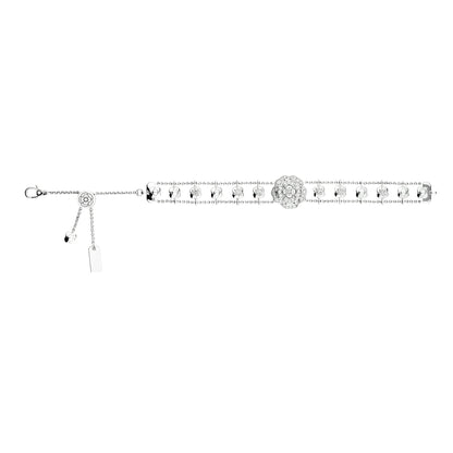 Bouton de Camélia Supple Choker