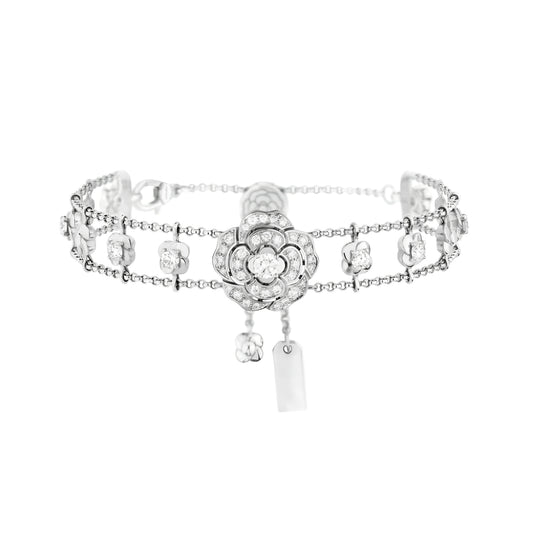 Bouton de Camélia Supple Bracelet