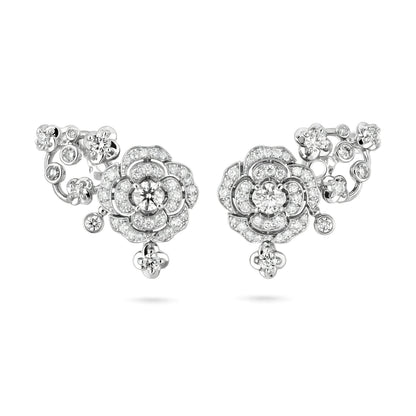 Bouton de Camélia Supple Choker