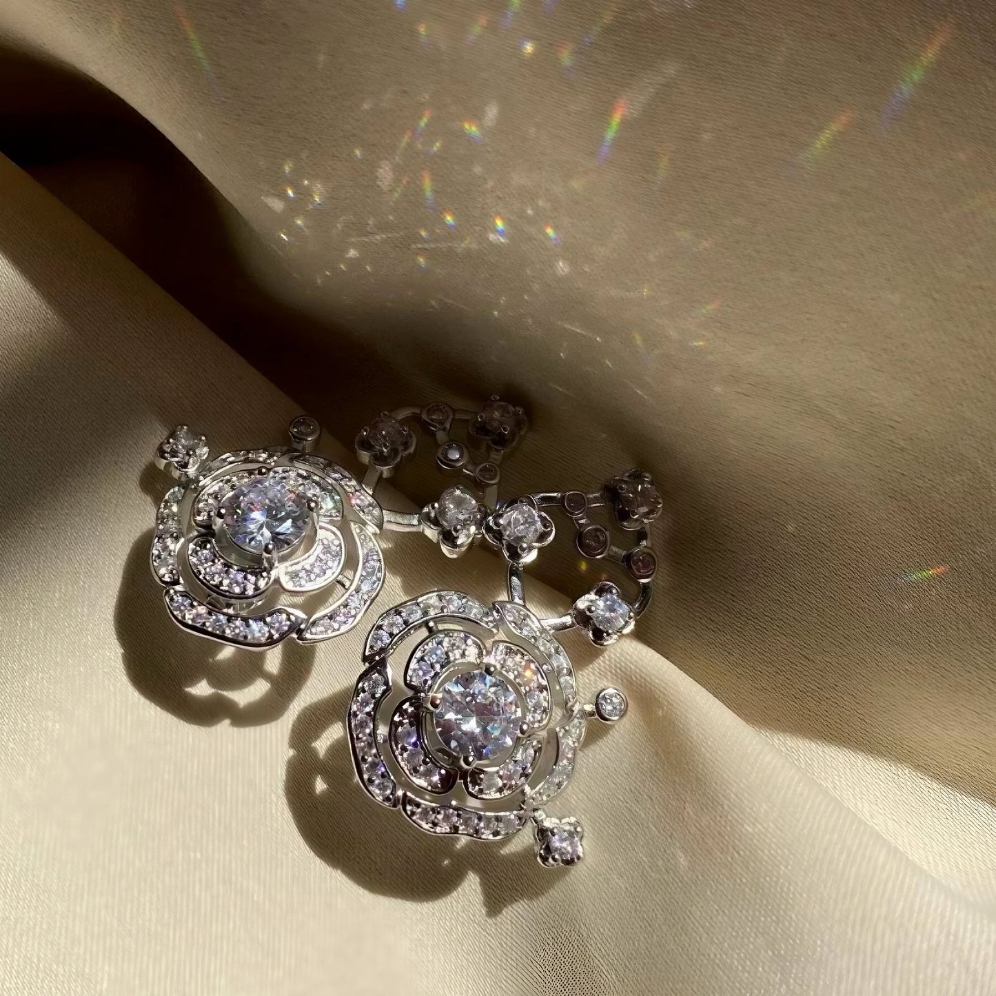 Bouton de Camélia Supple Bracelet
