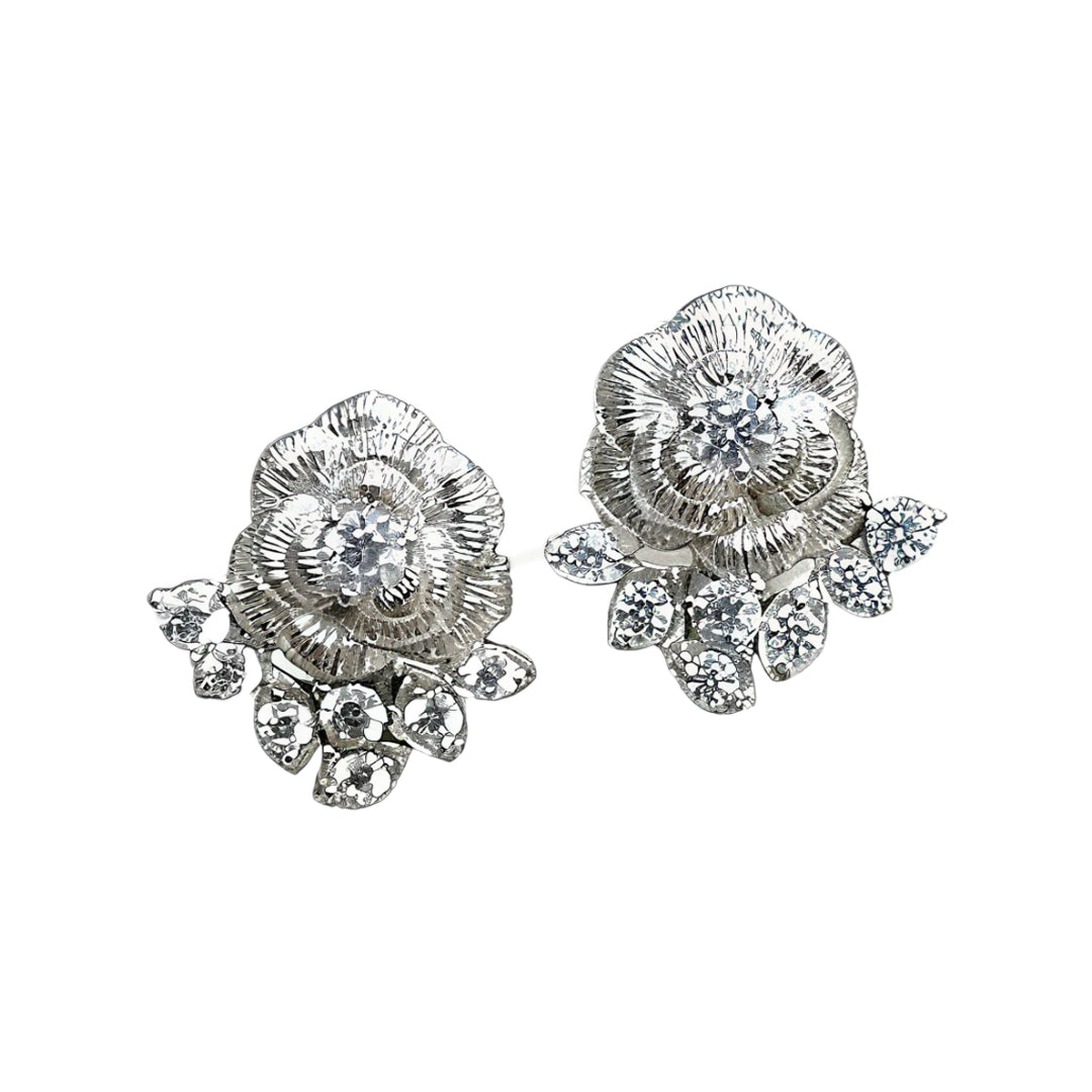 Vintage Camellia Earrings