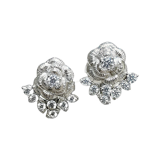 Vintage Camellia Earrings