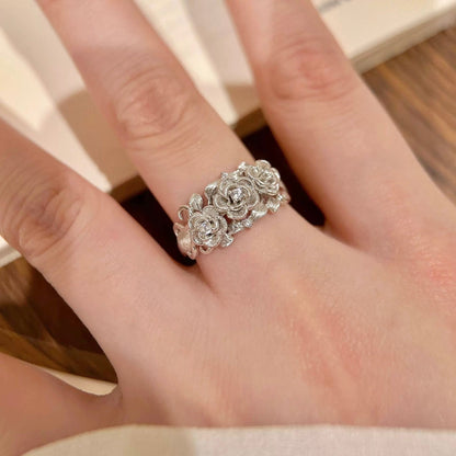 Vintage Camellia Ring