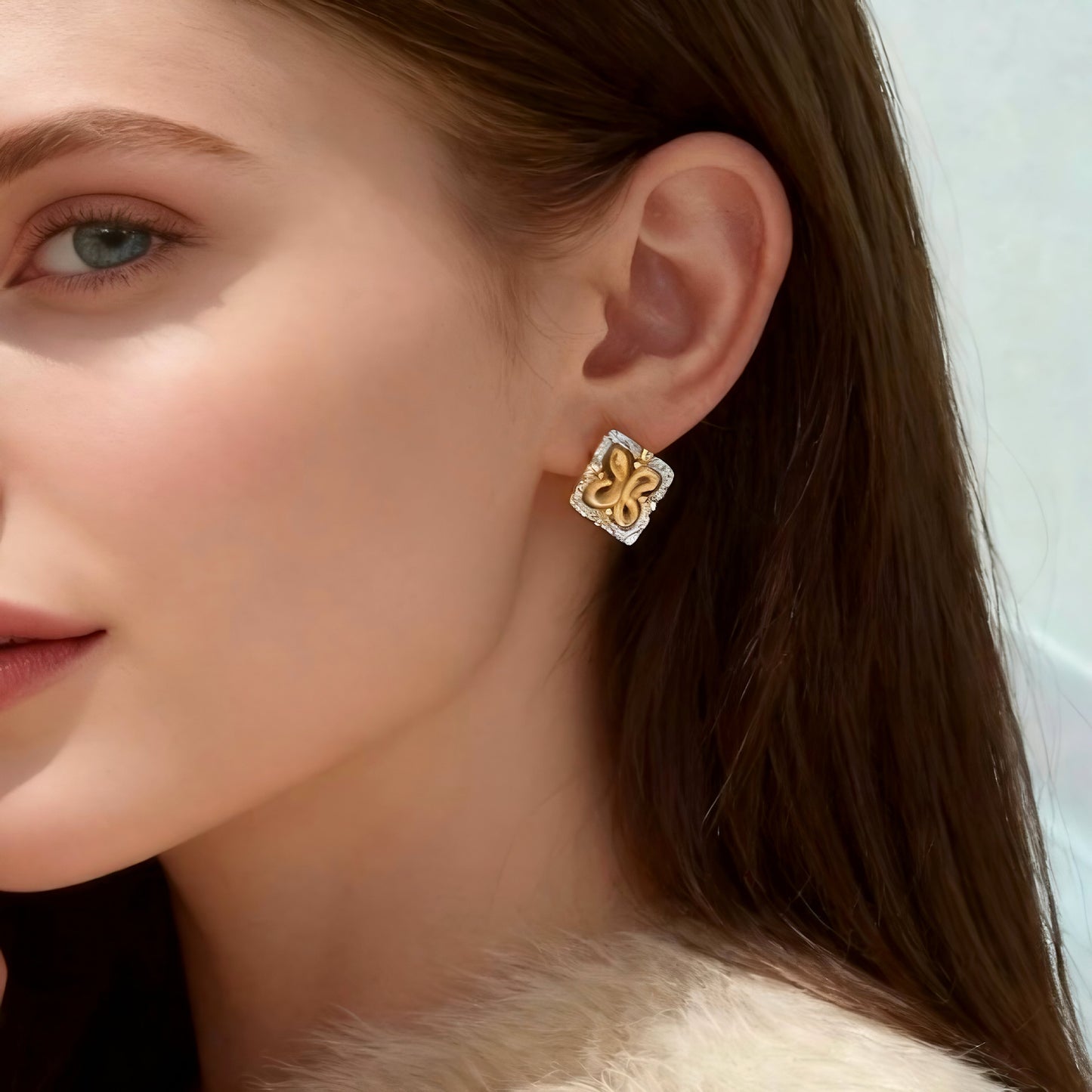 Vintage Snake Earrings