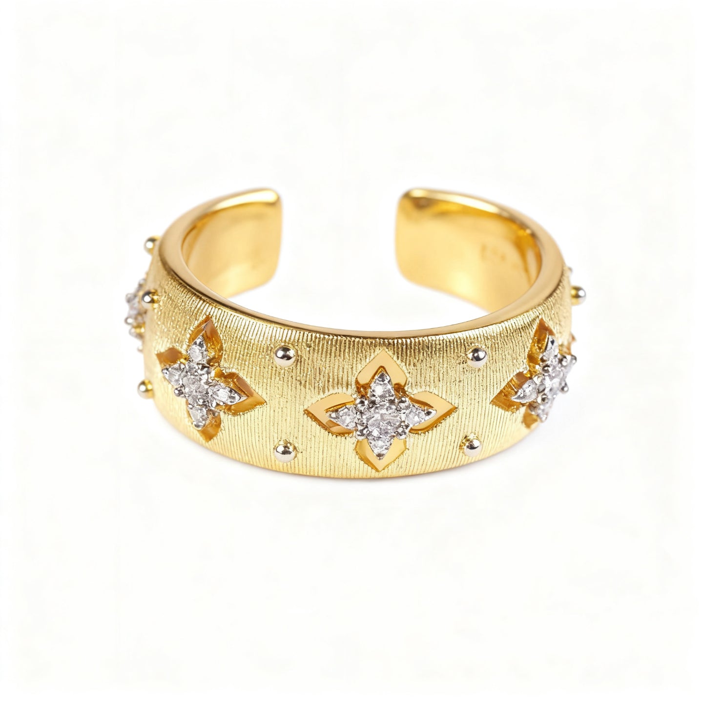 Aurel Cut Out Hoop Earrings