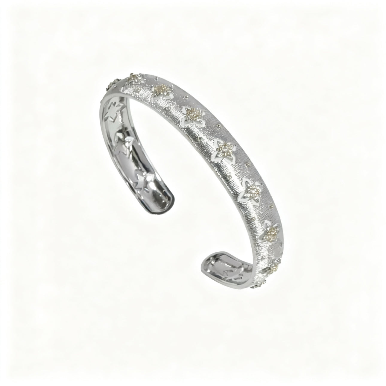 Aurel Cut Out Hoop Earrings