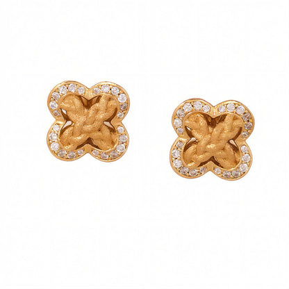 Lucky Clover Braided Ring